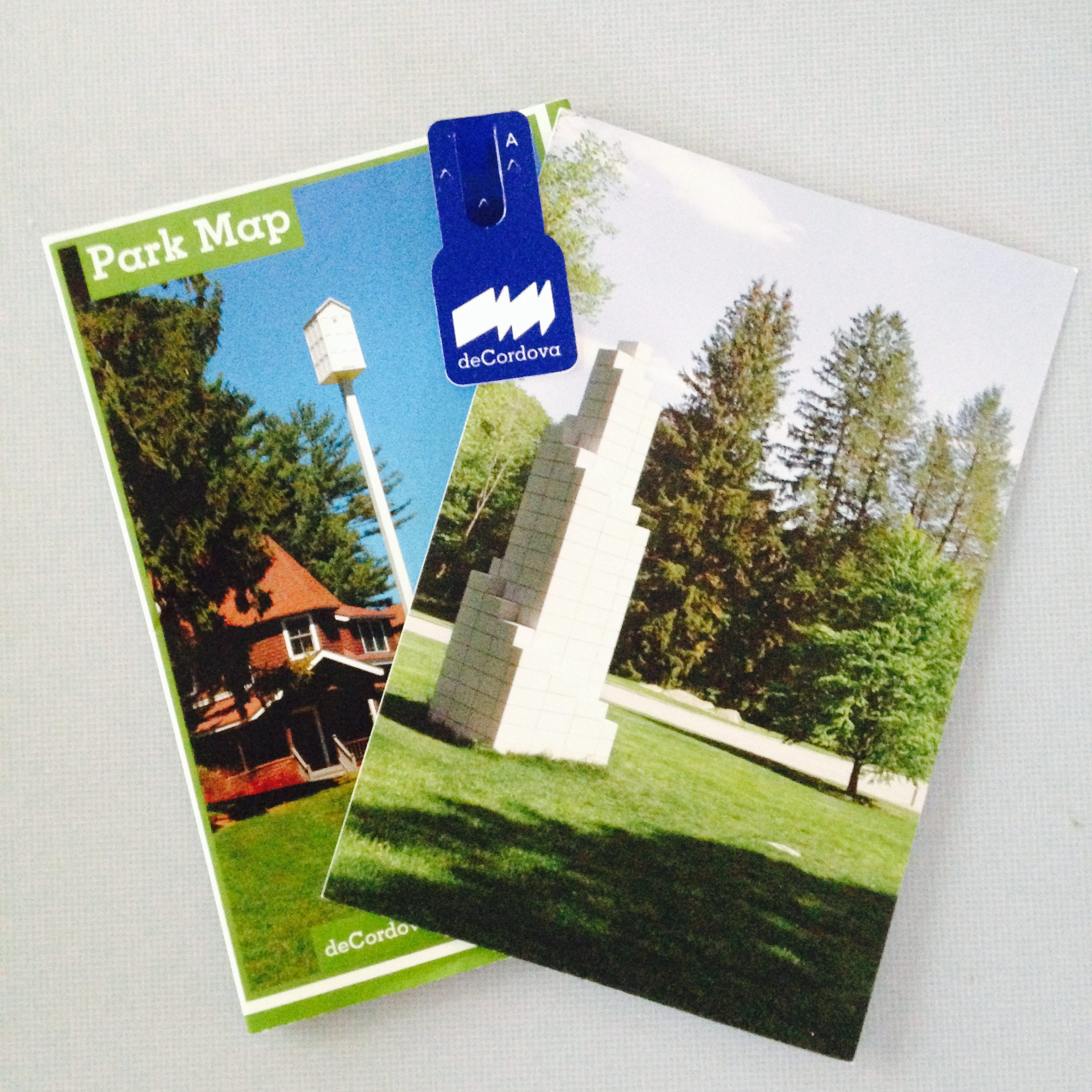 2014 06-23 deCordova Guide and Postcard