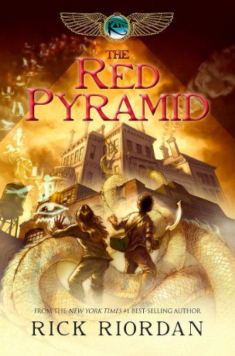 Book cover of Rick Riordan's "The Red Pyramid"