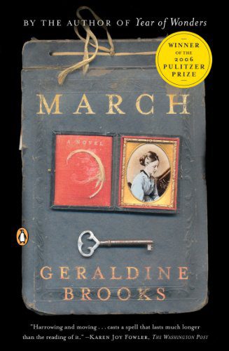 Book cover of Geraldine Boroks's "March"