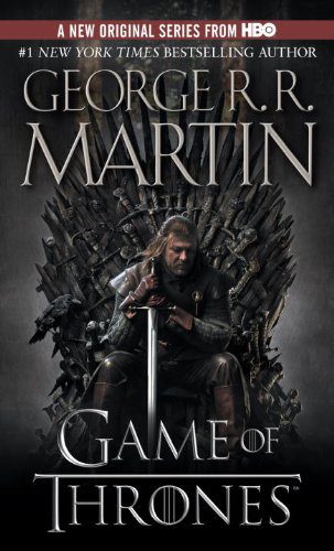 Book cover of George R.R. Martin's "A Game of Thrones"