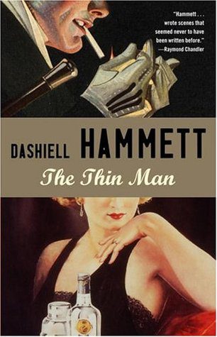 Book cover of Dashiell Hammett's "The Thin Man"