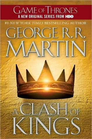 Book cover of George R. R. Martin's "A Clash of Kings"