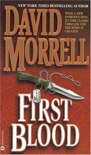 Book cover of David Morrell's "First Blood"
