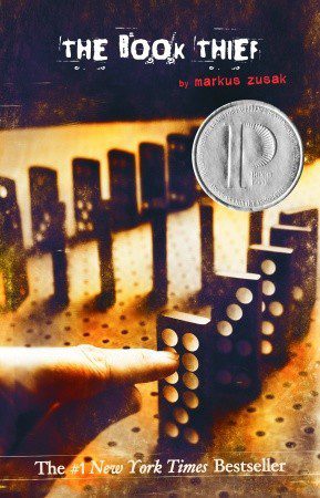 Book cover of Markus Zusak's "The Book Thief"