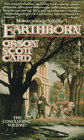 Book cover of Orson Scott Card's "Earthborn"