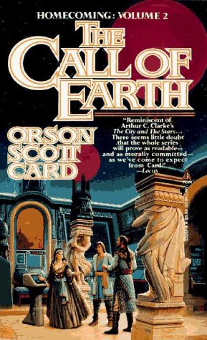 Book cover of Orson Scott Card's "The Call of Earth"