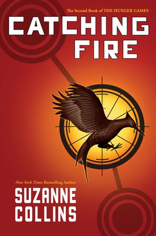 Book cover of Suzanne Collins's "Catching Fire"