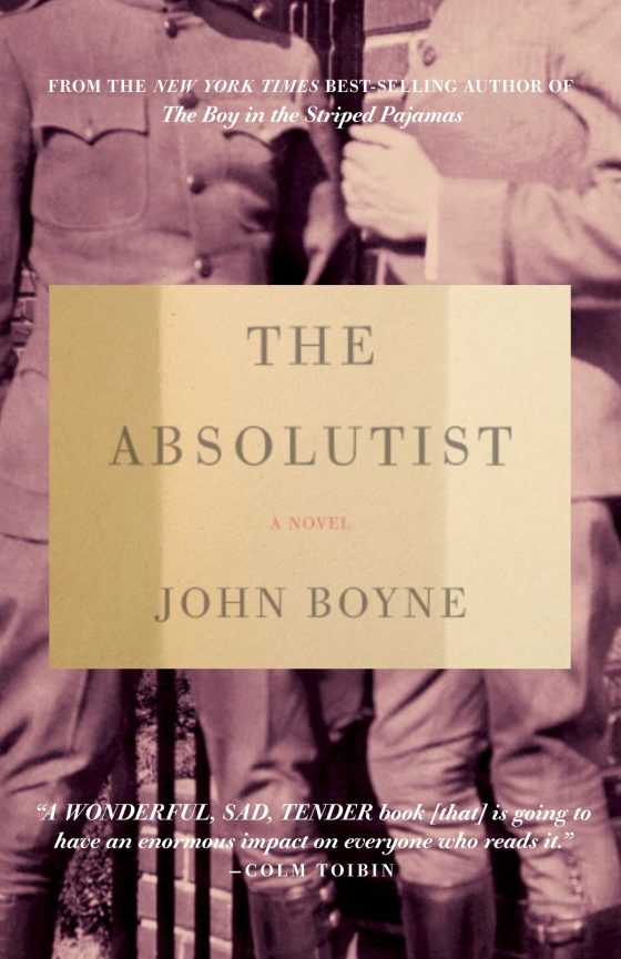 Book cover of John Boyne's "The Absolutist"