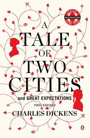 Book cover of Charles Dickens's "A Tale of Two Cities"