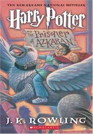 Book cover of J.K. Rowling's "Harry Potter and the Prisoner of Azkaban"