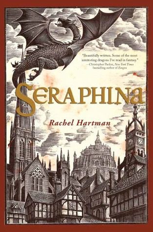 Book cover of Rachel Hartman's "Seraphina"