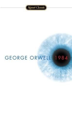 Book cover of George Orewll's "1984"