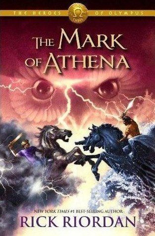 Book cover of Rick Riordan's "The Mark of Athena"