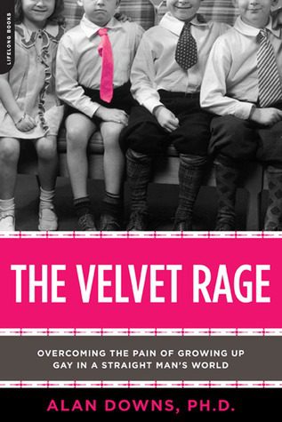 Book cover of Alan Downs's "The Velvet Rage"