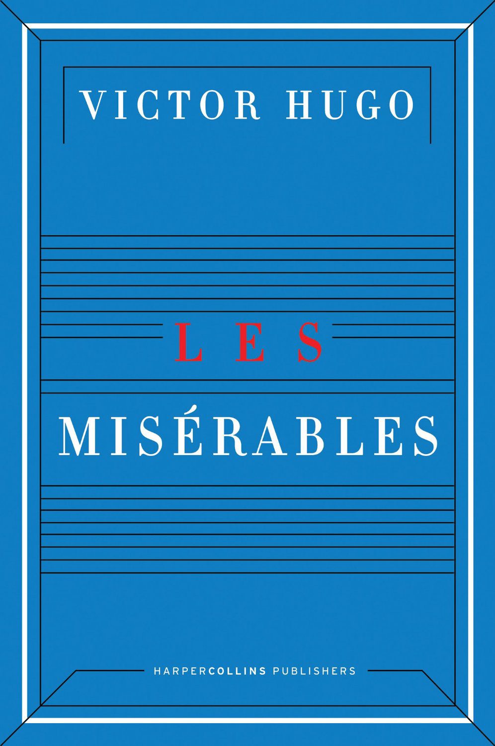 Book cover of Victor Hugo's "Les Miserables"