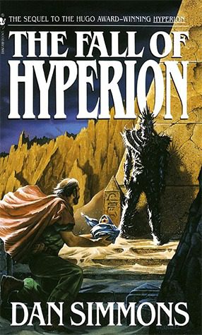 Book cover of Dan Simmons's "The Fall of Hyperion"