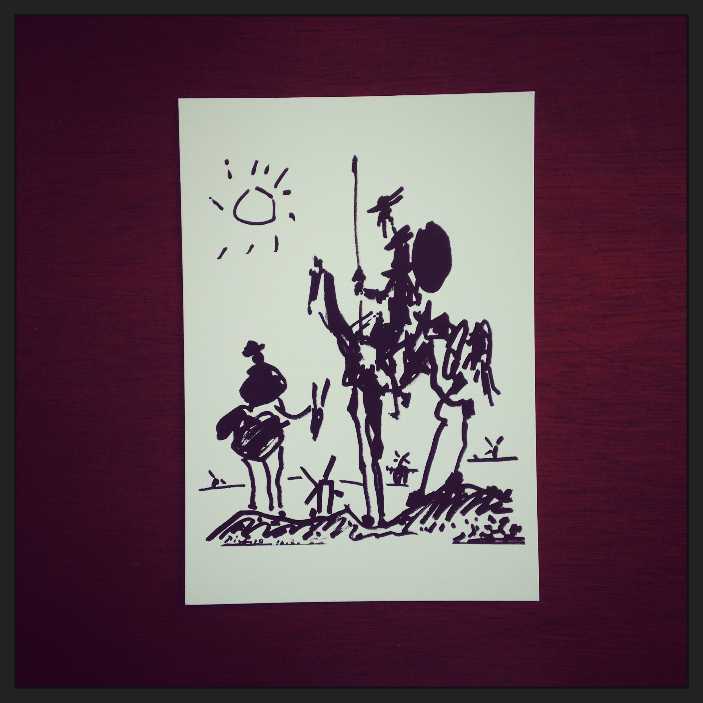 2015 07-02 Don Quixote Postcard