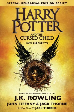 Book cover of Rowling, Tiffany & Thorne's "Harry Potter and the Cursed Child"