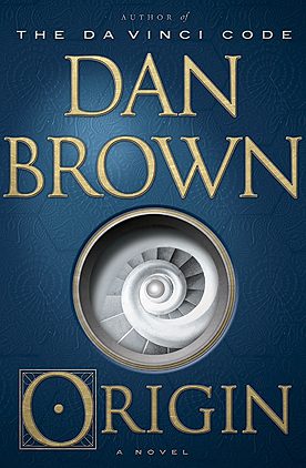Book cover of Dan Brown's "Origin"