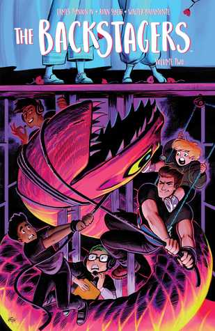 Book cover of James Tynion's "The Backstagers: The Show Must Go On, Vol. 2"