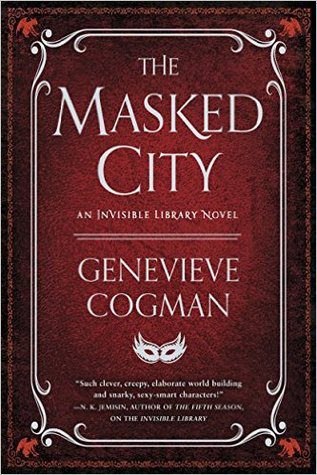 Book cover of Genevieve Cogman's "The Masked City"