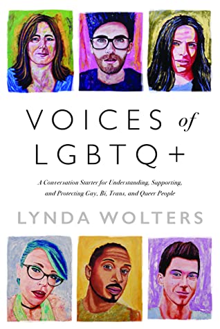 Book cover of Lynda Wolters's "Voices of LGBTQ+"