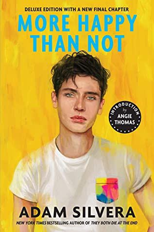Book cover of Adam Silvera's "More Happy Than Not"