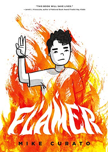 Book cover of Mike Curato's "Flamer"