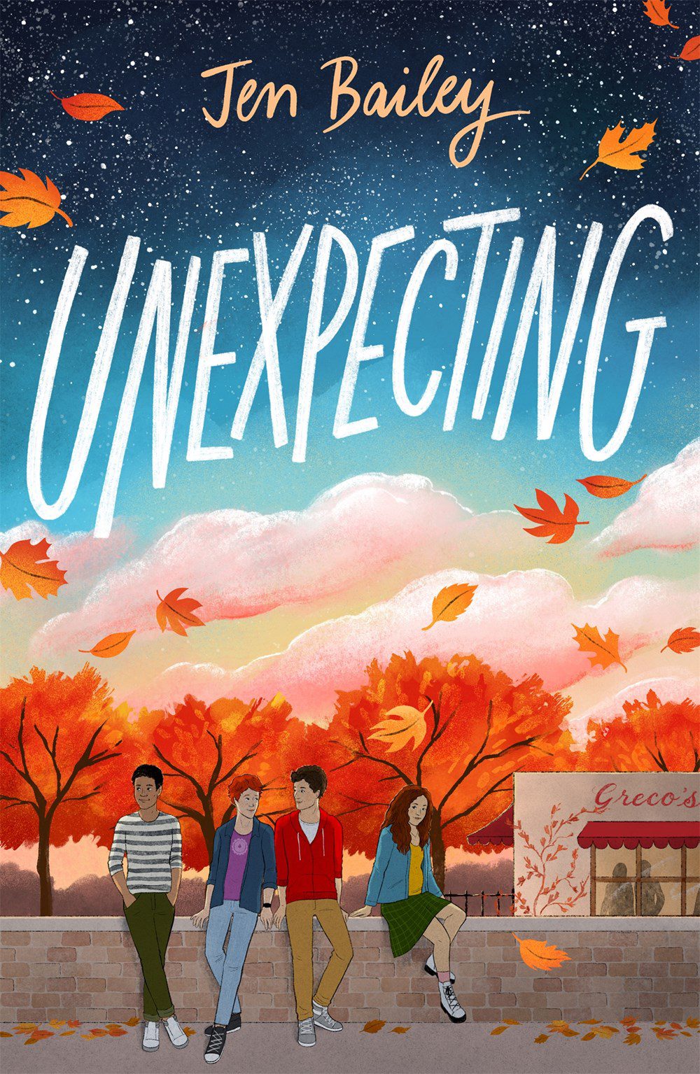 Book cover of "Unexpecting" with Amazon Affiliate link