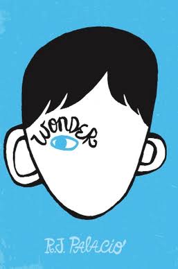 Book cover of R.J. Palacio's "Wonder"
